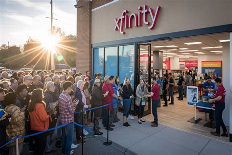 what time does xfinity open tomorrow