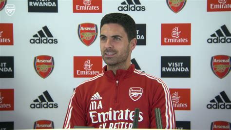 what time is arteta press conference today