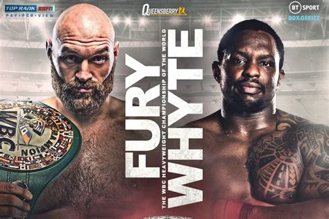 what time is fury vs whyte
