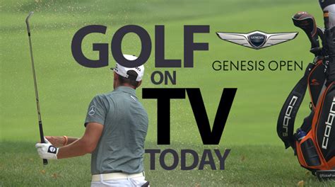 what time is golf televised today