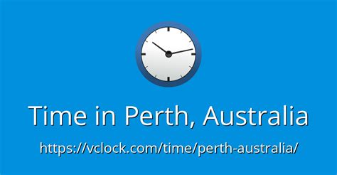 what time is is in perth wa