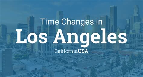 what time is it in california right now la