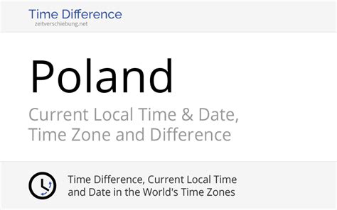 what time is it in poland right now in est