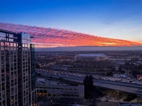 Sunset, San Jose, CA. Taken & edited by Annie Hurst Natural landmarks