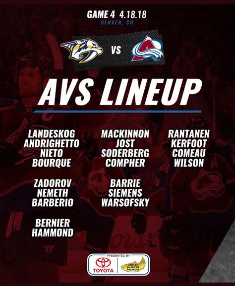what time is the avs game tonight mst