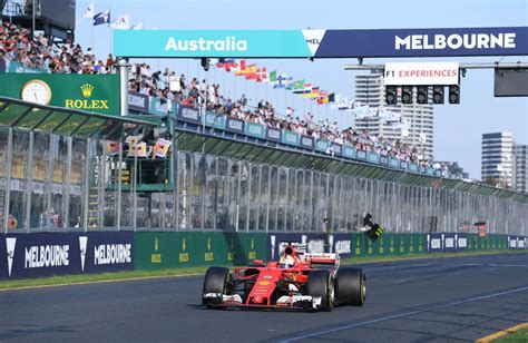 what time is the f1 race in australia