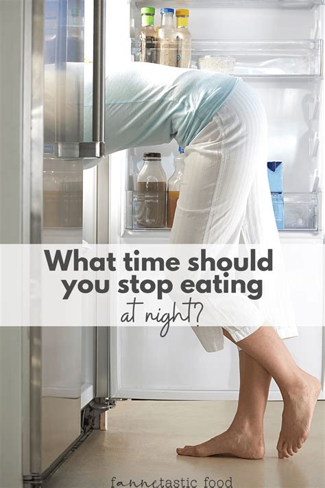 what time to stop eating