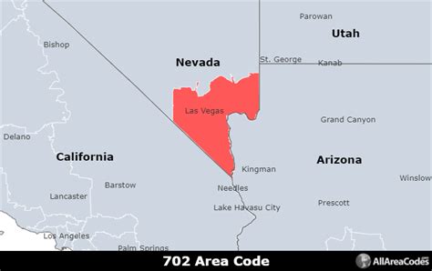 what time zone is 702 area code