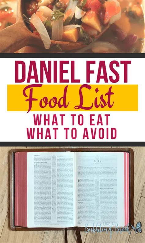 What To Avoid During Daniel Fast