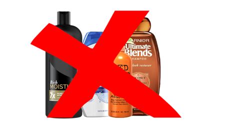 What To Avoid In Shampoos