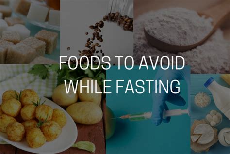 What To Avoid While Fasting