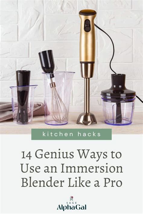 What To Cook With An Immersion Blender