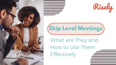 what to discuss with your skip level manager