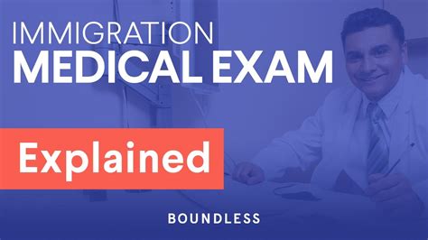 what to do before immigration medical exam