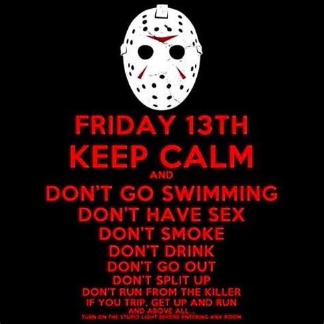what to do friday the 13th