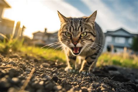 what to do if a stray cat attacks your cat