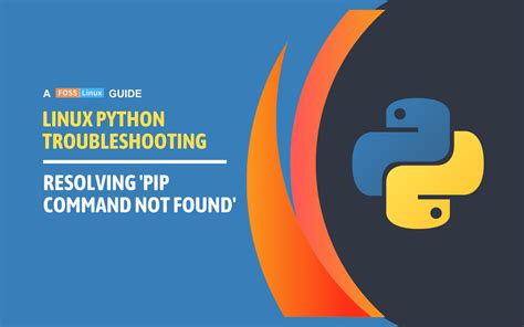 what to do if pip command not found
