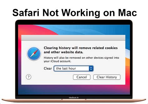what to do if safari is not working on mac