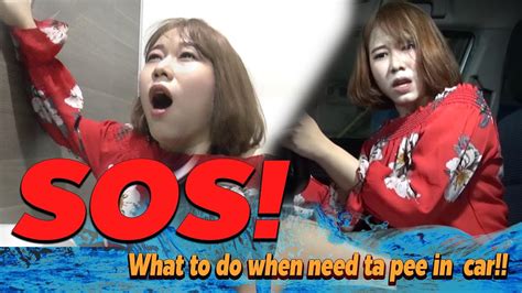 what to do if stuck in traffic and need to pee