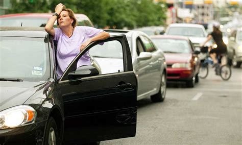 what to do if you are stuck in traffic