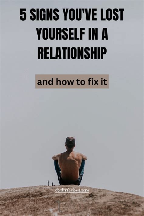 what to do if you lost yourself in a relationship