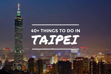 what to do in taipei this weekend