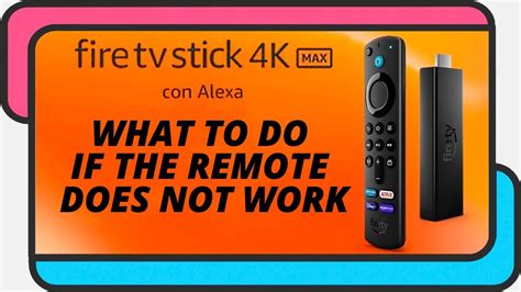 What To Do When Amazon Fire Remote Doesn T Work
