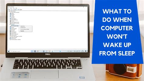 what to do when computer won't wake up