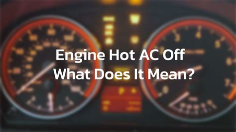 what to do when engine is hot