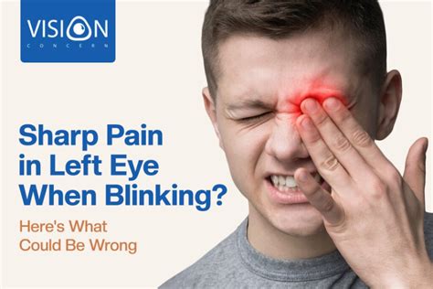what to do when eye hurts when blinking