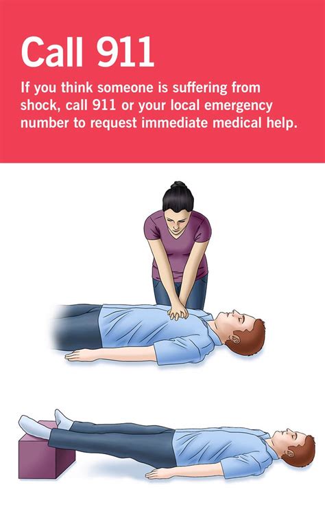 what to do when someone in shock
