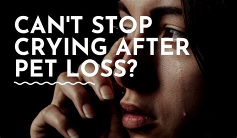 what to do when you can't stop crying