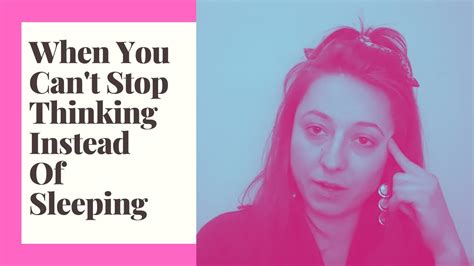 what to do when you can't stop thinking at night