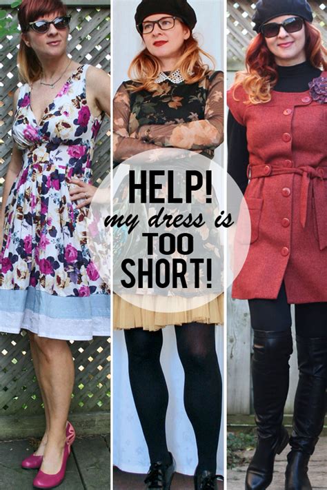 What To Do When Your Dress Is Too Short