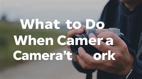 what to do when your front camera doesn't work