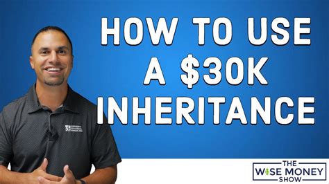 what to do with 30k inheritance