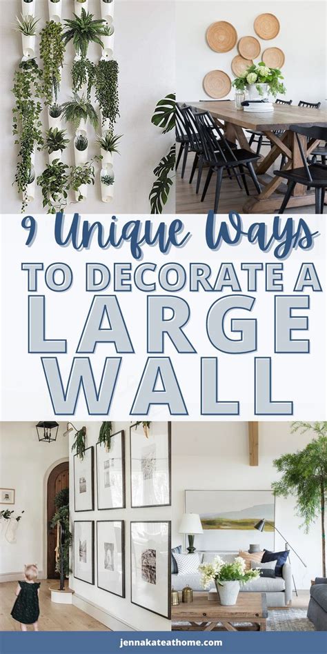 what to do with a large wall