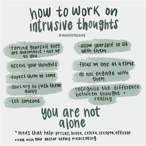what to do with bad intrusive thoughts