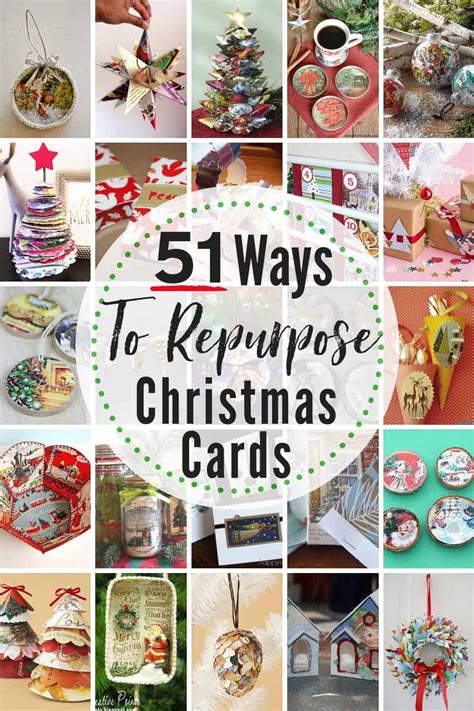 what to do with christmas cards recycle