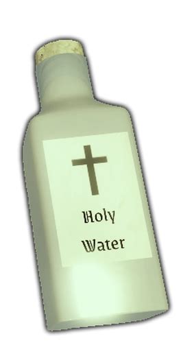what to do with holy water in dead rails