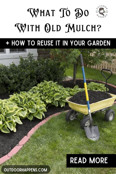 What To Do With Old Mulch In The Garden