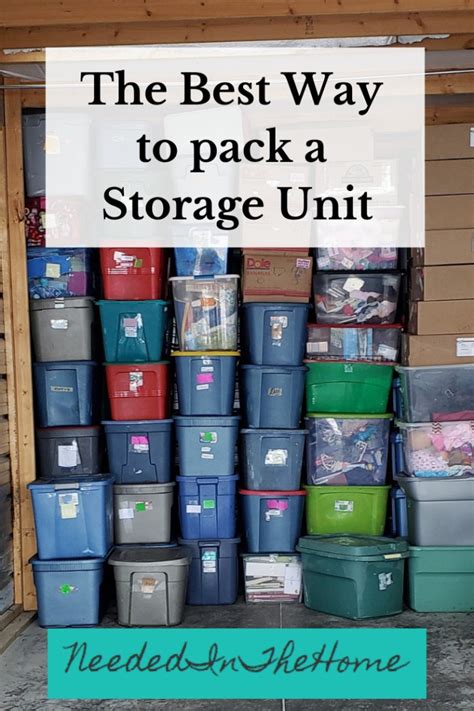 What To Do With Stuff In Storage Unit