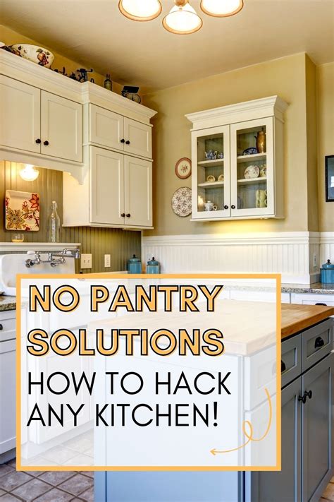 What To Do Without Pantry