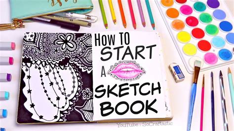 what to draw in a sketchbook for beginners