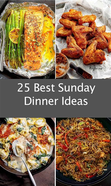 what to eat on sunday