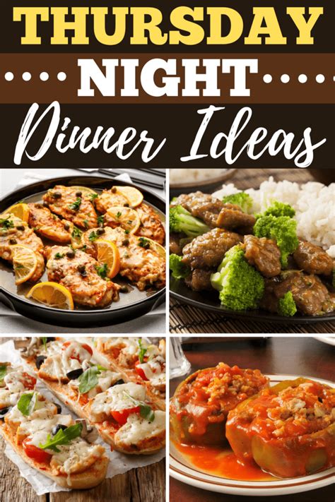 what to eat thursday