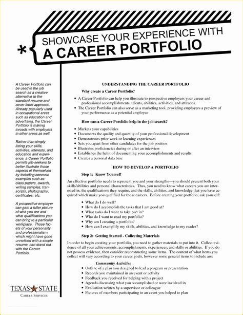 What To Include In A Career Portfolio