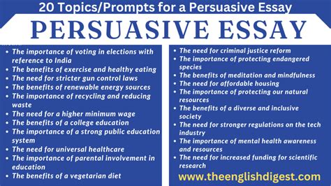 what to include in a persuasive writing