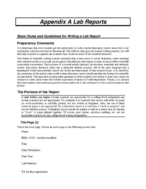 what to include in a report