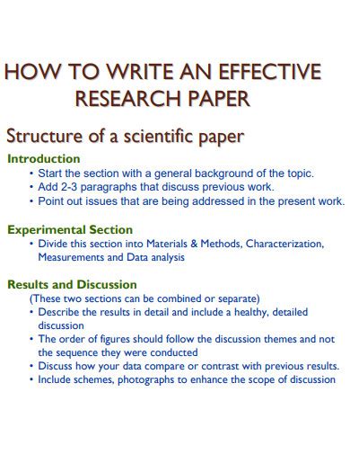 what to include in a science introduction